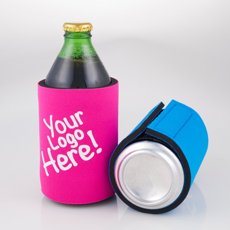 Wrap Around Velcro Cooler (MOQ: 50)