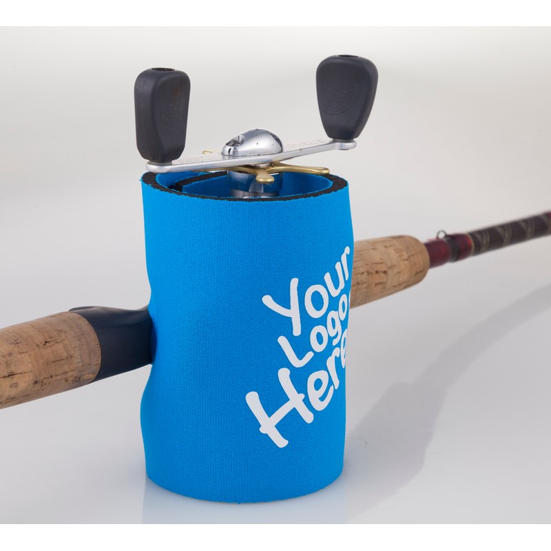 Fishing Reel Cover / Can Stubby Cooler with Base