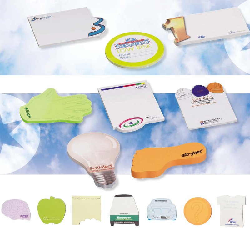 Colour Sticky Notes (125 X 75mm + Offcuts)