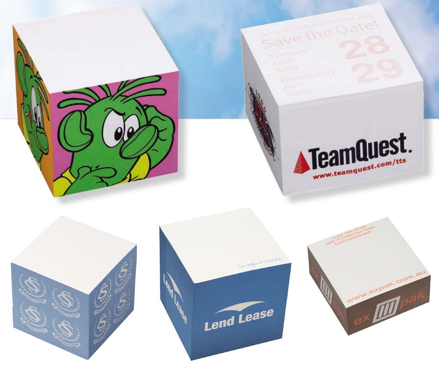 Sticky Cubes (100mm X 100mm x 100mm)
