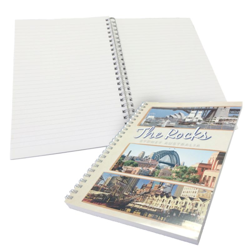 A6 Wiro Bound Notebook