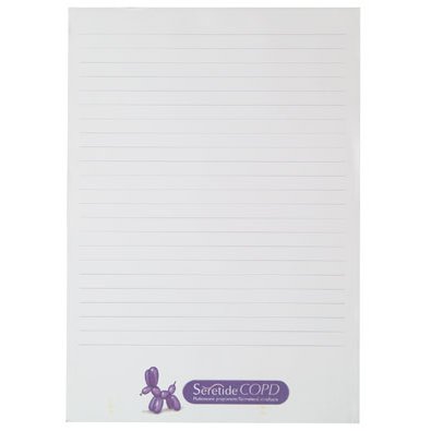 A4 Writing Pads (25 Sheets)