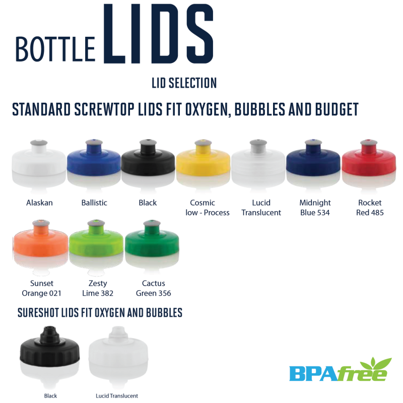 BUDGET - 800ml/650ml Economical Sports Bottles (AUS MADE)