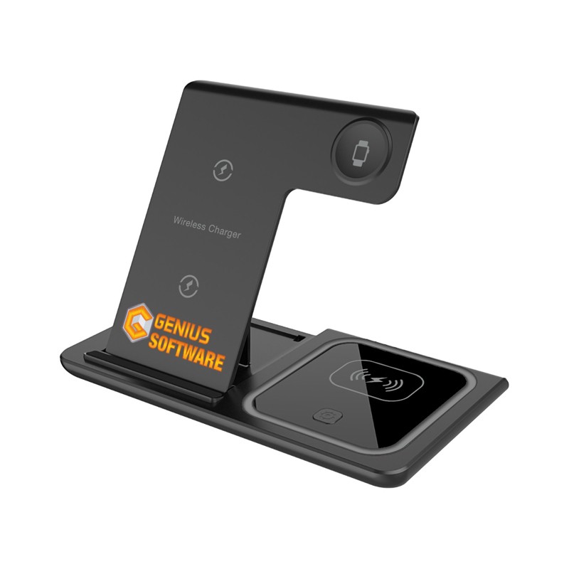 Camden 3n1 Fast Wireless Charger & QC3.0 Adapter