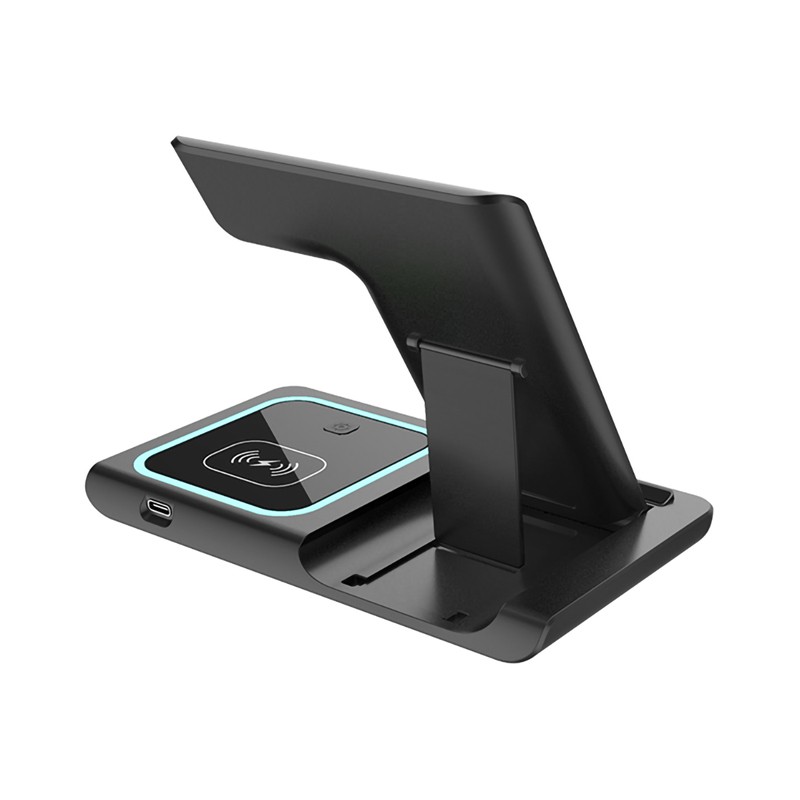 Camden 3n1 Fast Wireless Charger & QC3.0 Adapter