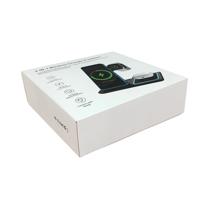 Camden 3n1 Fast Wireless Charger & QC3.0 Adapter