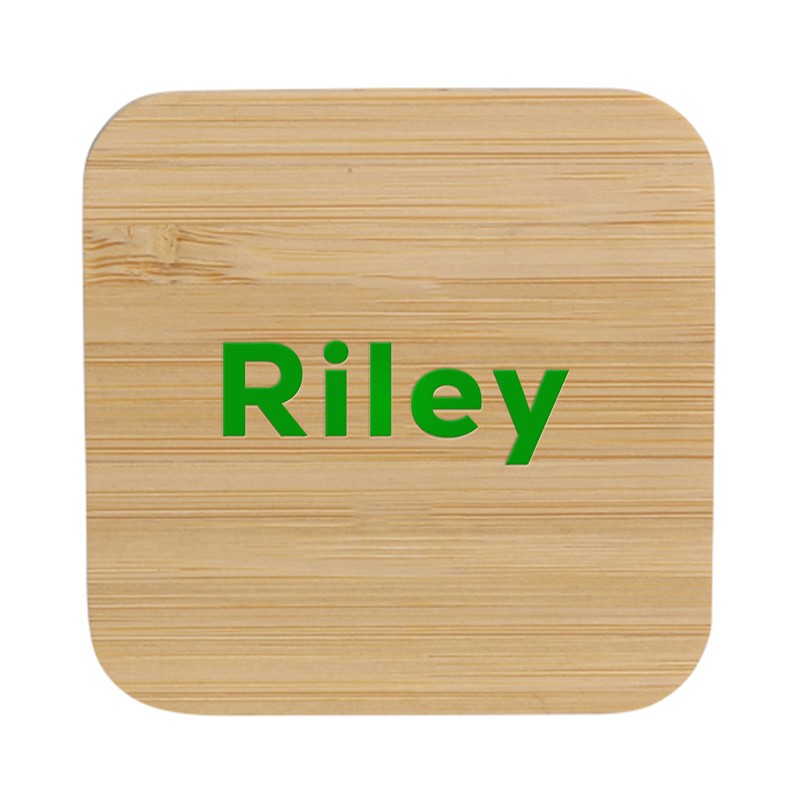 Riley Magnetic Bamboo Charger