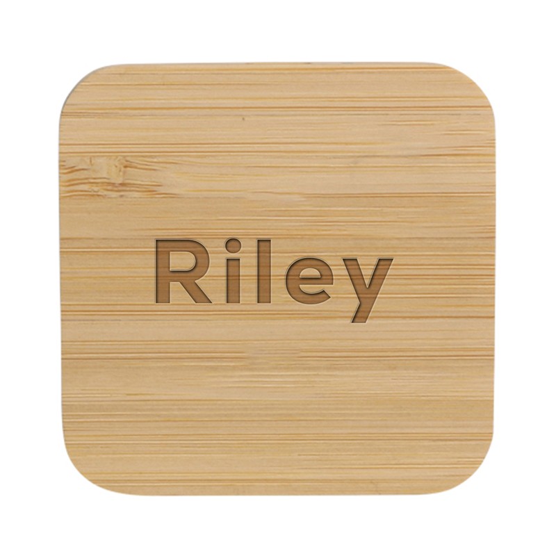 Riley Magnetic Bamboo Charger