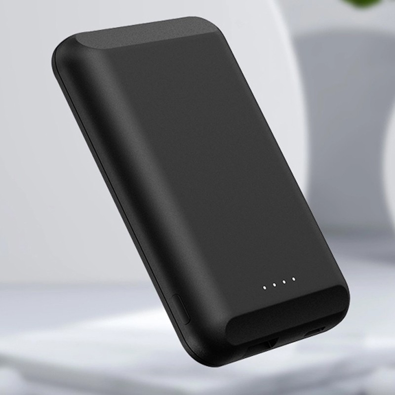 Denver Magnetic Wireless Power Bank - 5000 mAh