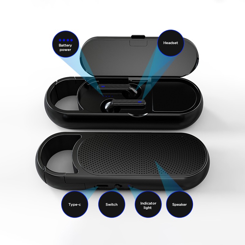 Roxy 2n1 TWS Earbuds with Bluetooth Speaker (Stock)