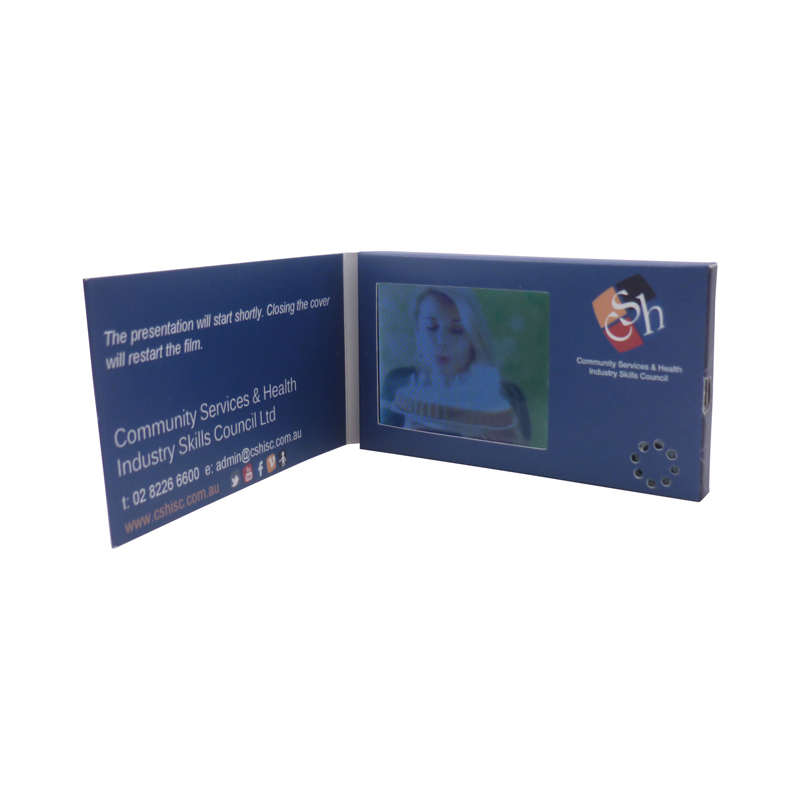 Business Card Video Catalogue 2.4 LCD