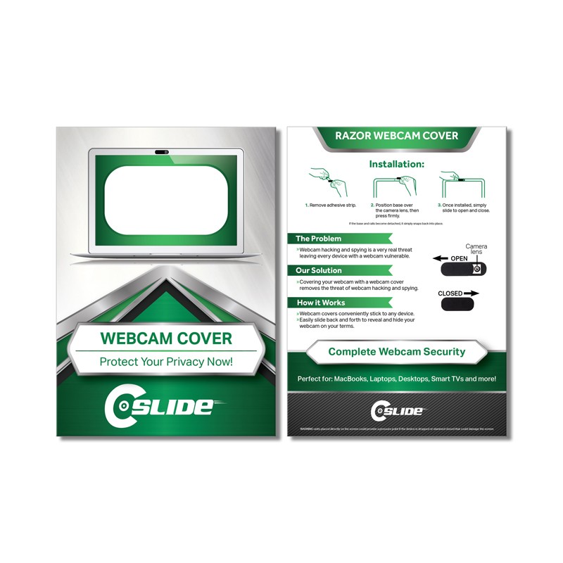 Webcam Cover Razor (Stock)