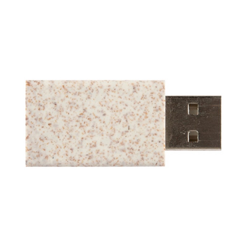USB Data Blocker Eco - Wheat Straw