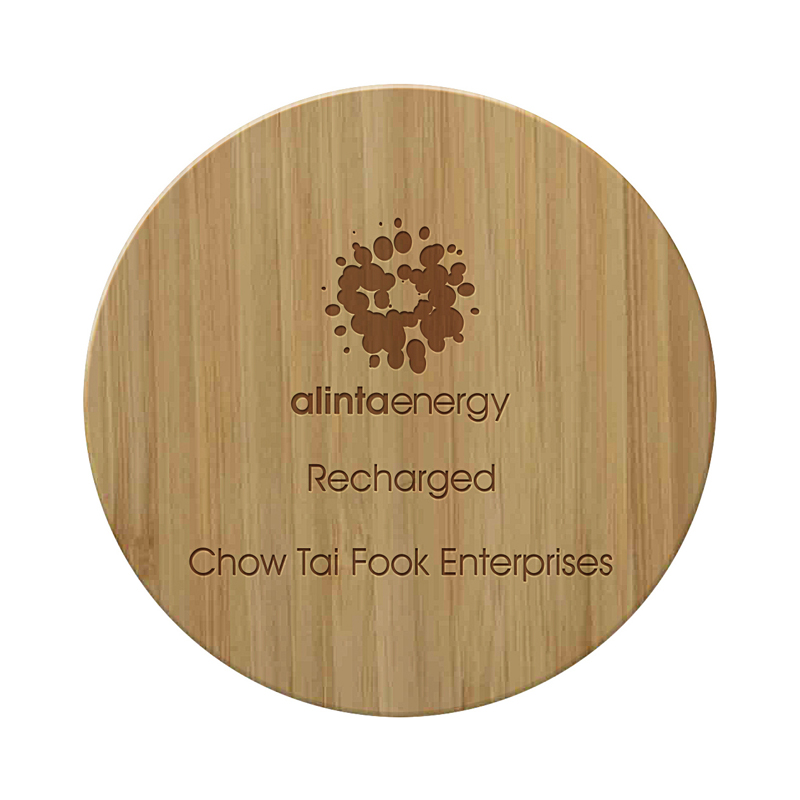 Hamilton Wireless Bamboo Fast Charger