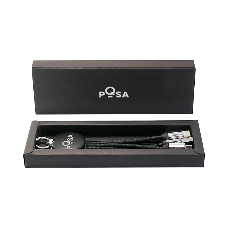 Atesso 3n1 Light Up Charge Cable - Round