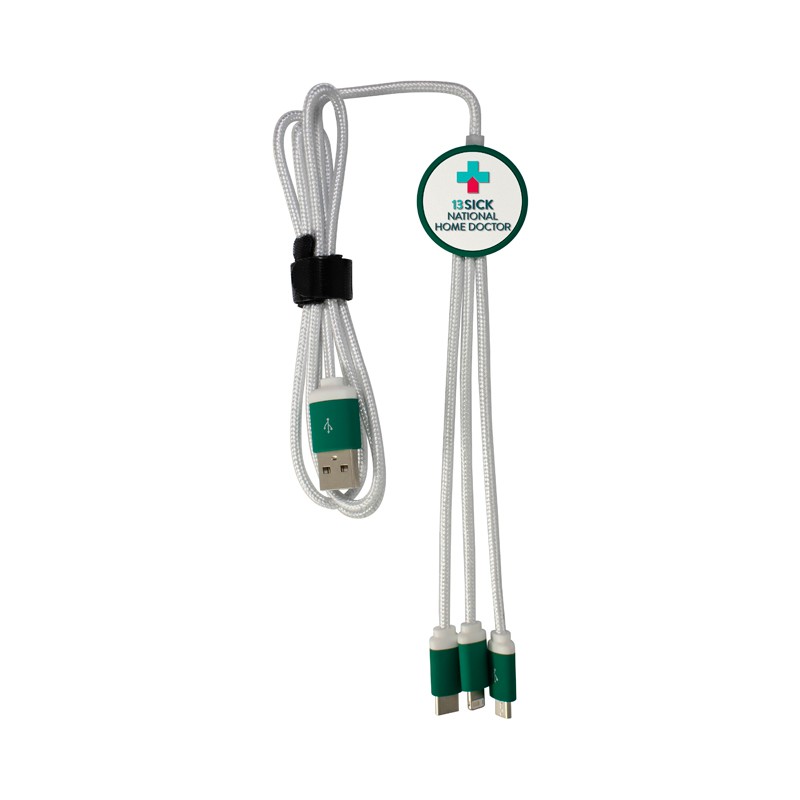 Trent 3n1 Light Up Charge Cable