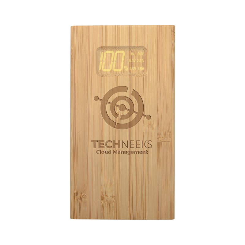 Kendal Bamboo Power Bank - 5000 mAh