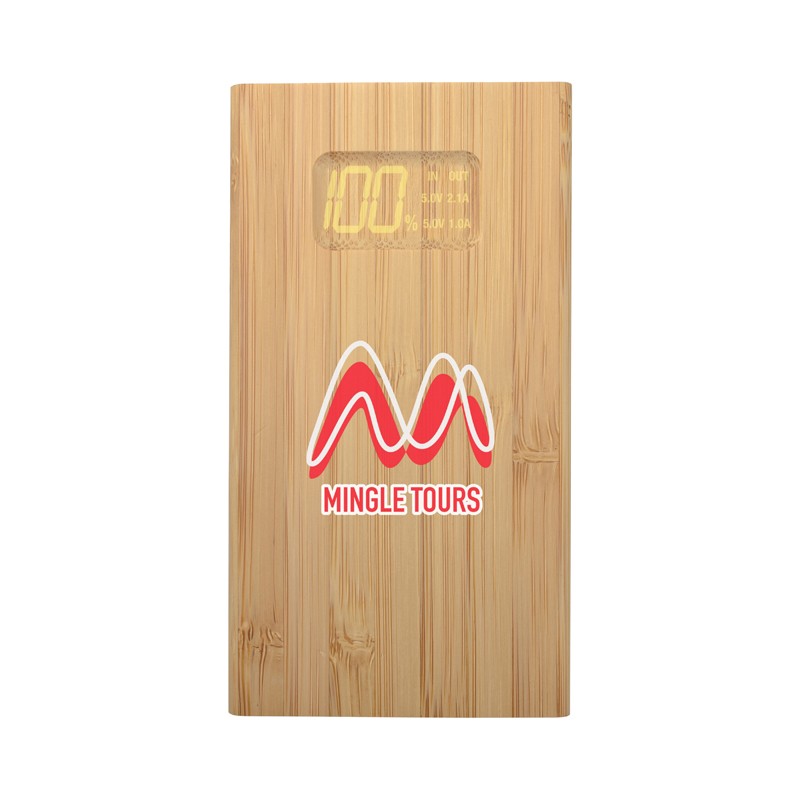 Kendal Bamboo Power Bank - 5000 mAh