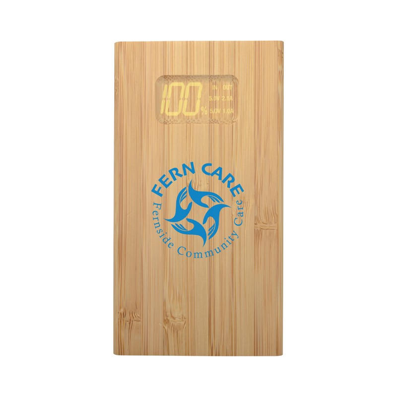 Kendal Bamboo Power Bank - 5000 mAh