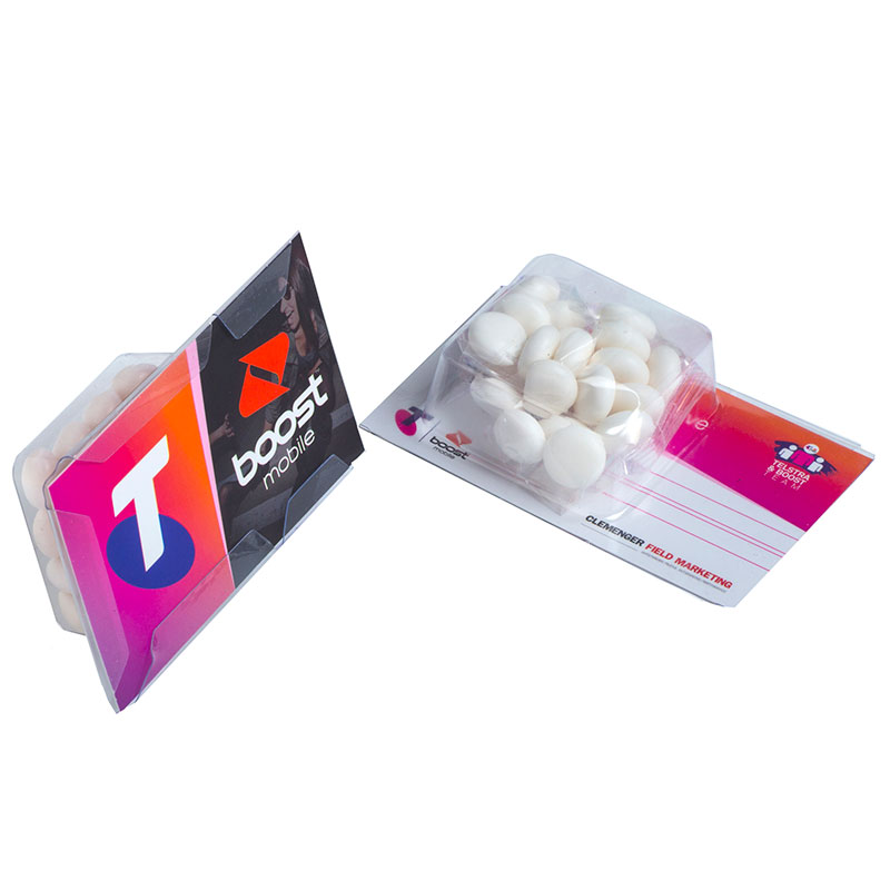 Small Biz Card Treats with Mints 14g 