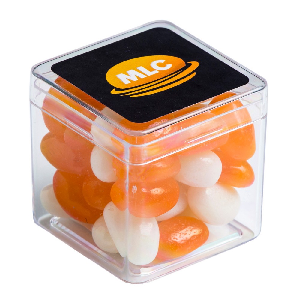 Jelly Beans in HARD Cube (60g) (Full Colour Sticker)