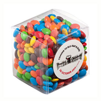 M&Ms in Cube (110g) (Full Colour Sticker)
