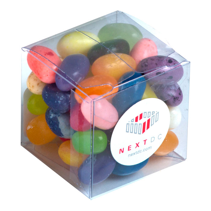 JELLY BELLY Jelly Beans in Cube 60g (Full Colour Sticker)