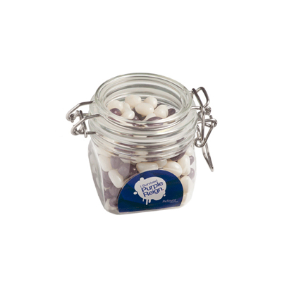 Small Canister with Jelly Beans (Full Colour Sticker)