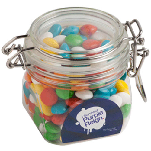 Small Canister with Chewy Fruits (Full Colour Sticker)