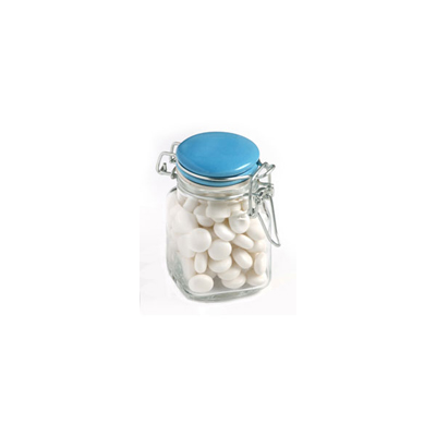 Chewy Mints in Clip Lock Jar 80g (Full Colour Sticker)