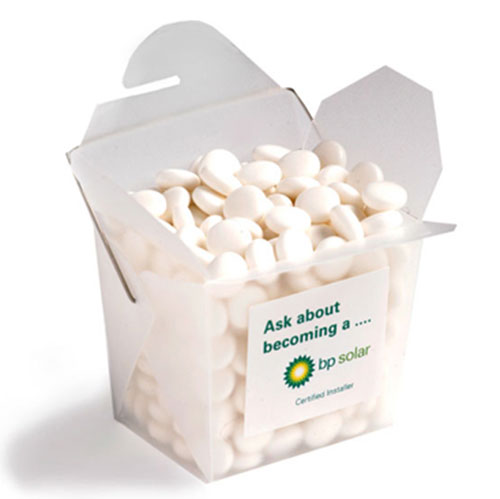 Frosted Noodle Box with Mints 100g (Full Colour Sticker)