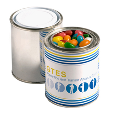Paint Tin with Jelly Beans 225g  (Full Colour Wrapper)
