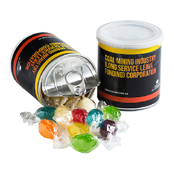 CC045G - Pull Can with Boiled Lollies 130g (Full Colour Wrapper)