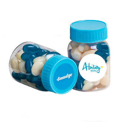 Baby Jar with Jelly Beans (Full Colour Sticker)