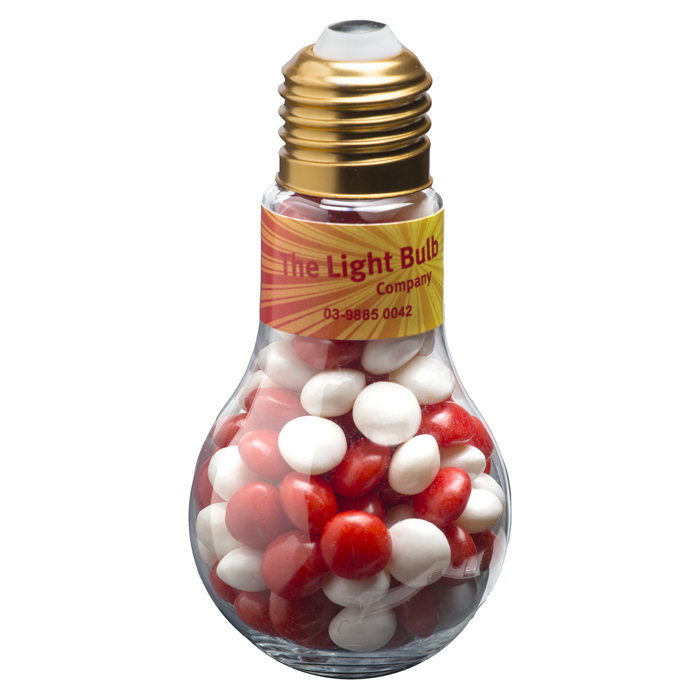 Light Bulb with Chewy Fruits 100g (Full Colour Sticker)