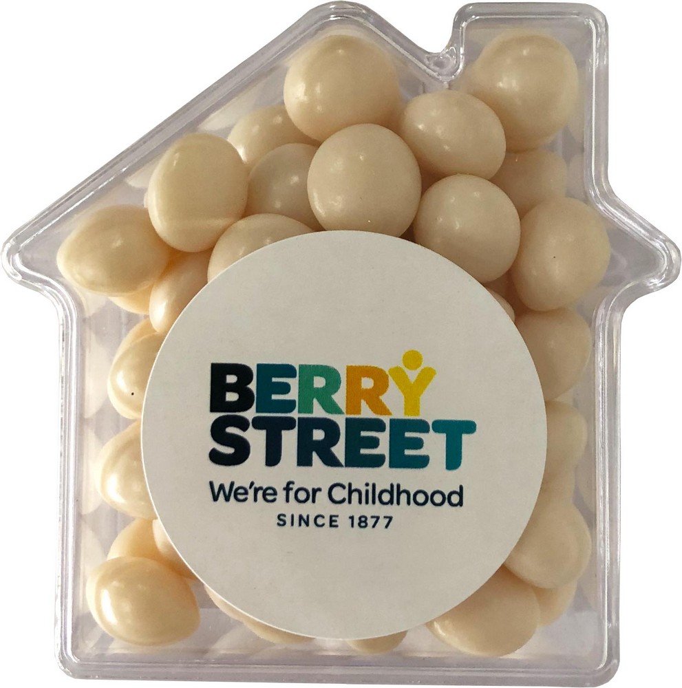 Mints in Acrylic House 50g (Full Colour Sticker)