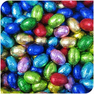 Bulk Mini Solid Easter Eggs
