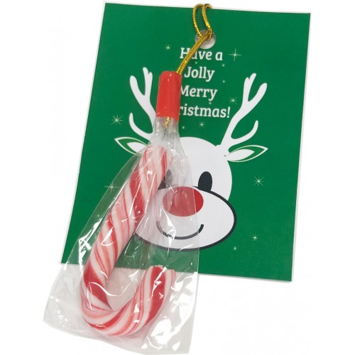 CCX001C - Candy Cane with Card (Full Colour Printed Card)