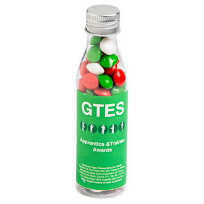 CHRISTMAS Chewy Fruits in Soda Bottle  (Full Colour Sticker)