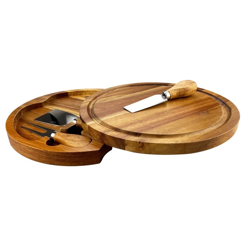 CBD007 - Exquisite Cheeseboard & Knife Set (Factory-Direct)