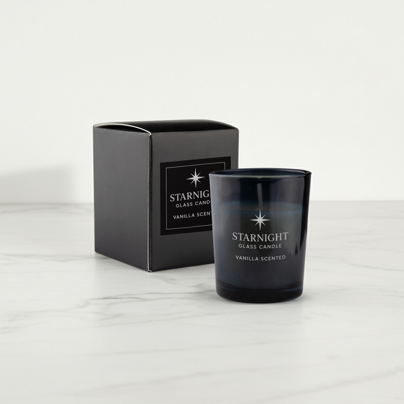 CD006 - StarNight Glass Candle (Factory-Direct)