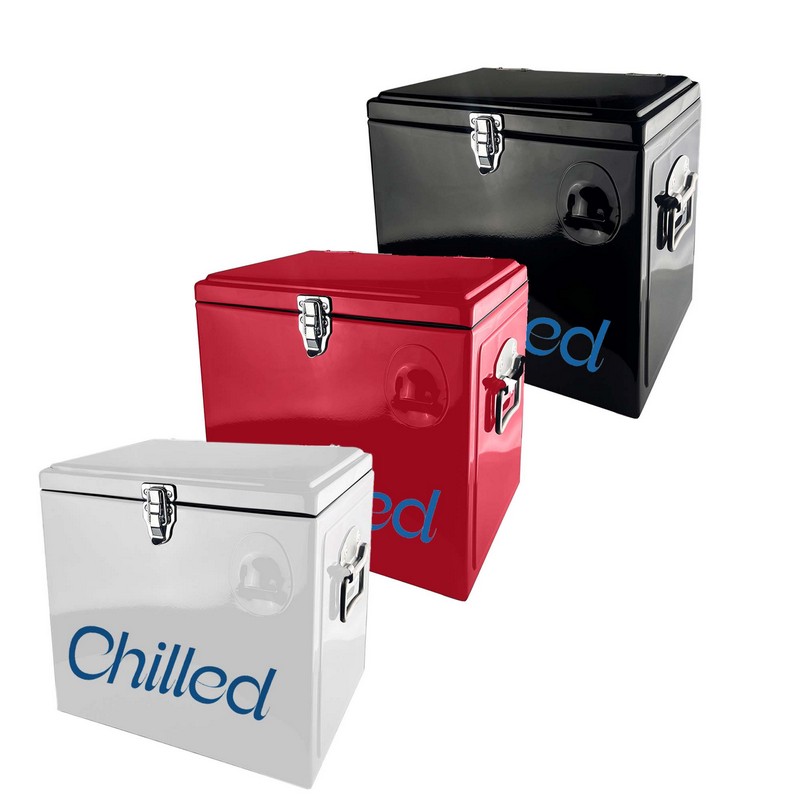 CL006 - Naples Metal Ice Cooler Box 15L (Factory-Direct)