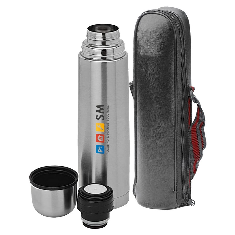 FK002-A - Bullet Flask Silver 500ml (Factory-Direct)