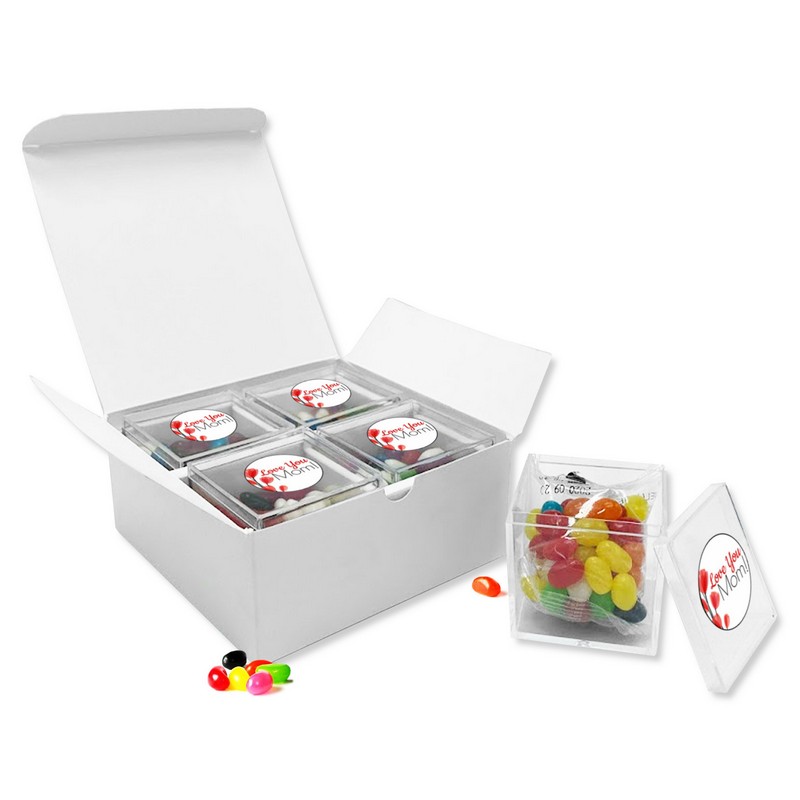 JB010 - Jelly Bean 4 Cubes In Gift Pack