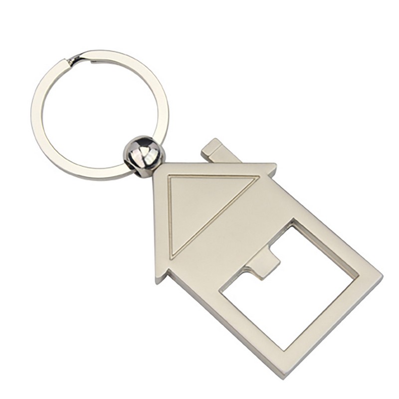 KRB011 - House Bottle Opener Key Ring (Factory-Direct)