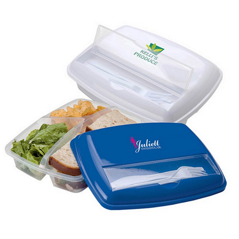 LB001 - 3 Section Lunch Box (Factory-Direct)