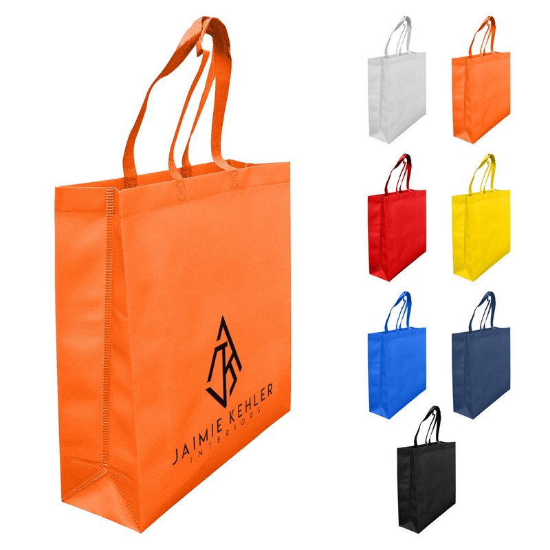 LNWB004 - Laminated Non Woven Bag with Large Gusset (Factory-Direct)
