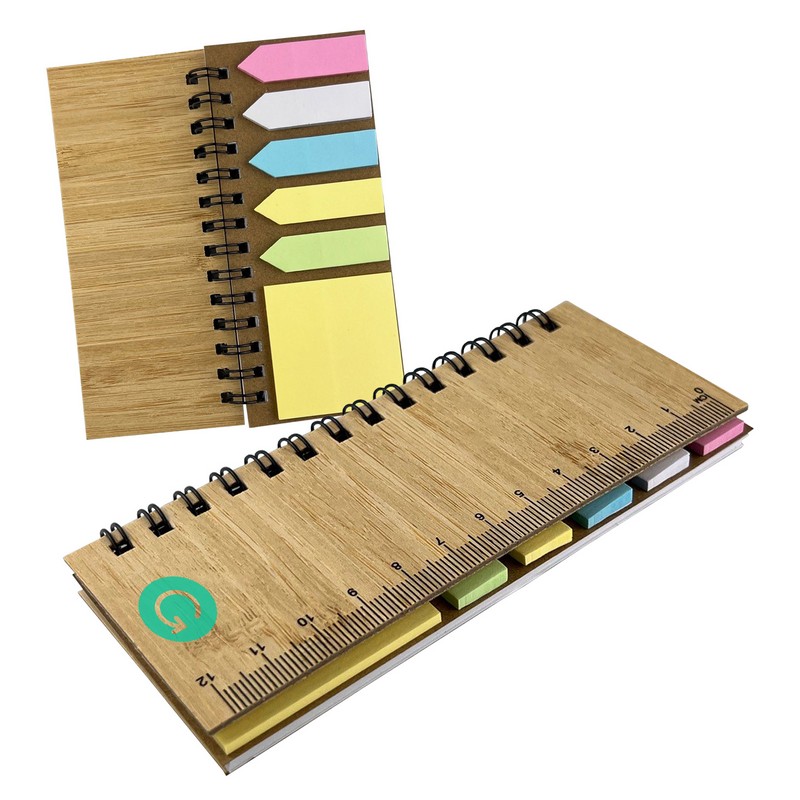 MH020 - Payton Bamboo Sticky Note (Factory-Direct)