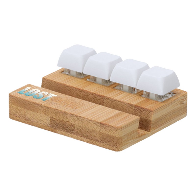 MSD008 - Bamboo Stand Keyboard Stress Reliever (Factory-Direct)
