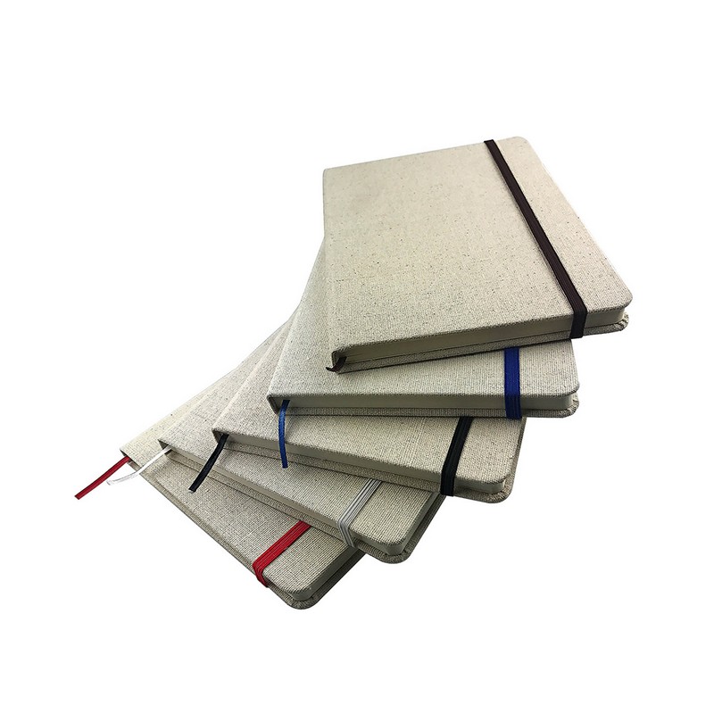 NB012 - Farati A5 Cotton Notebook (Factory-Direct)